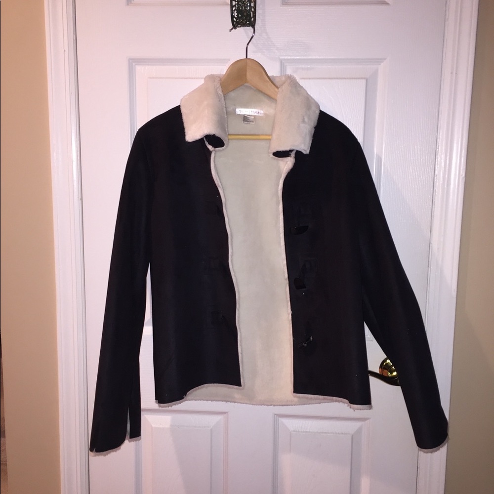 WHBM Suede-like jacket